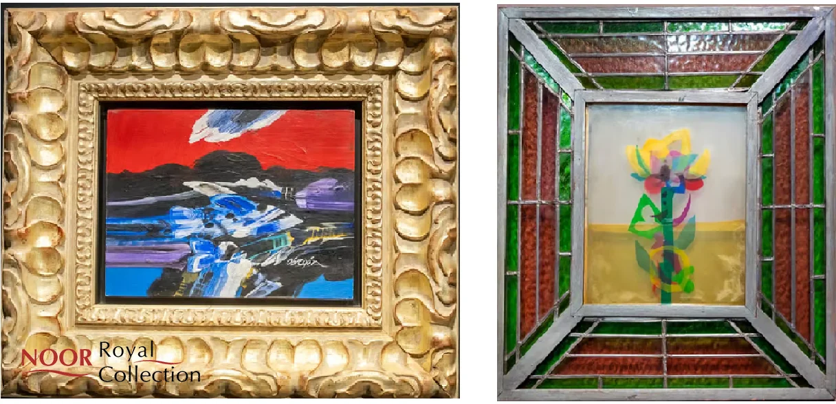 noor royal collection also preserves two masterworks by Colombian pioneer Alejandro Obregón: