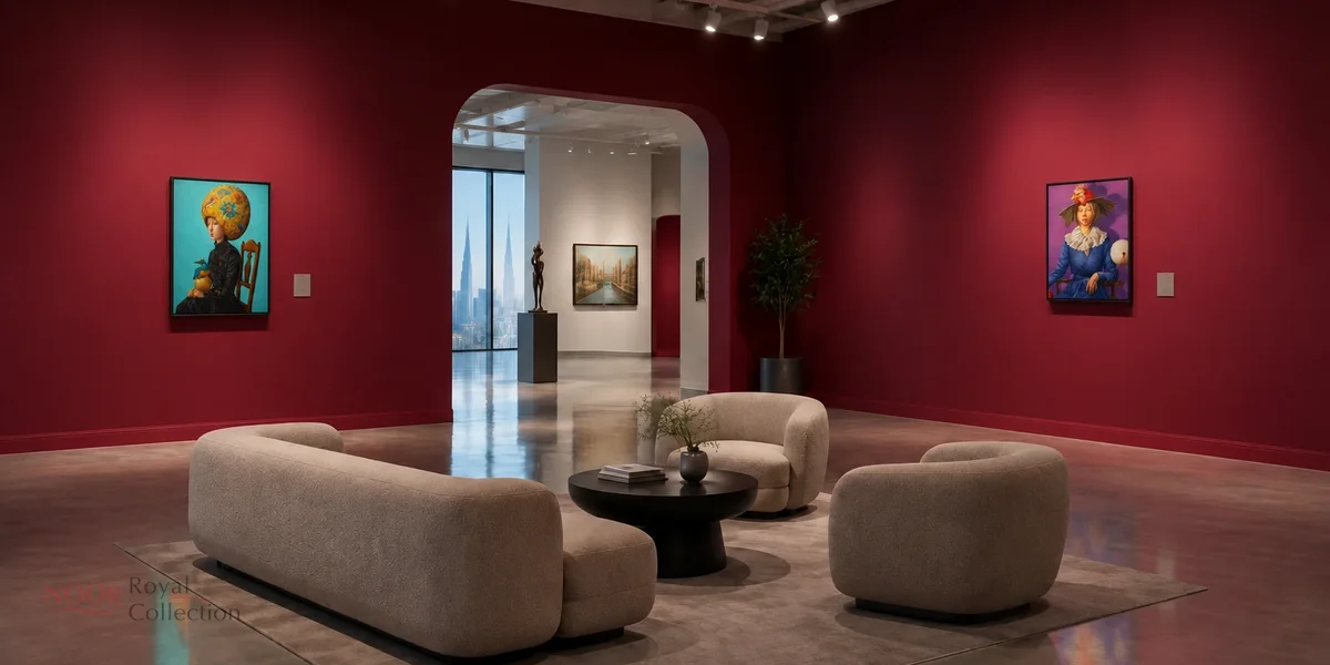 The collection's artistic spectrum includes painting, sculpture, installations, photography, digital art, and performance, while its collector services include art advisory and collection building. 